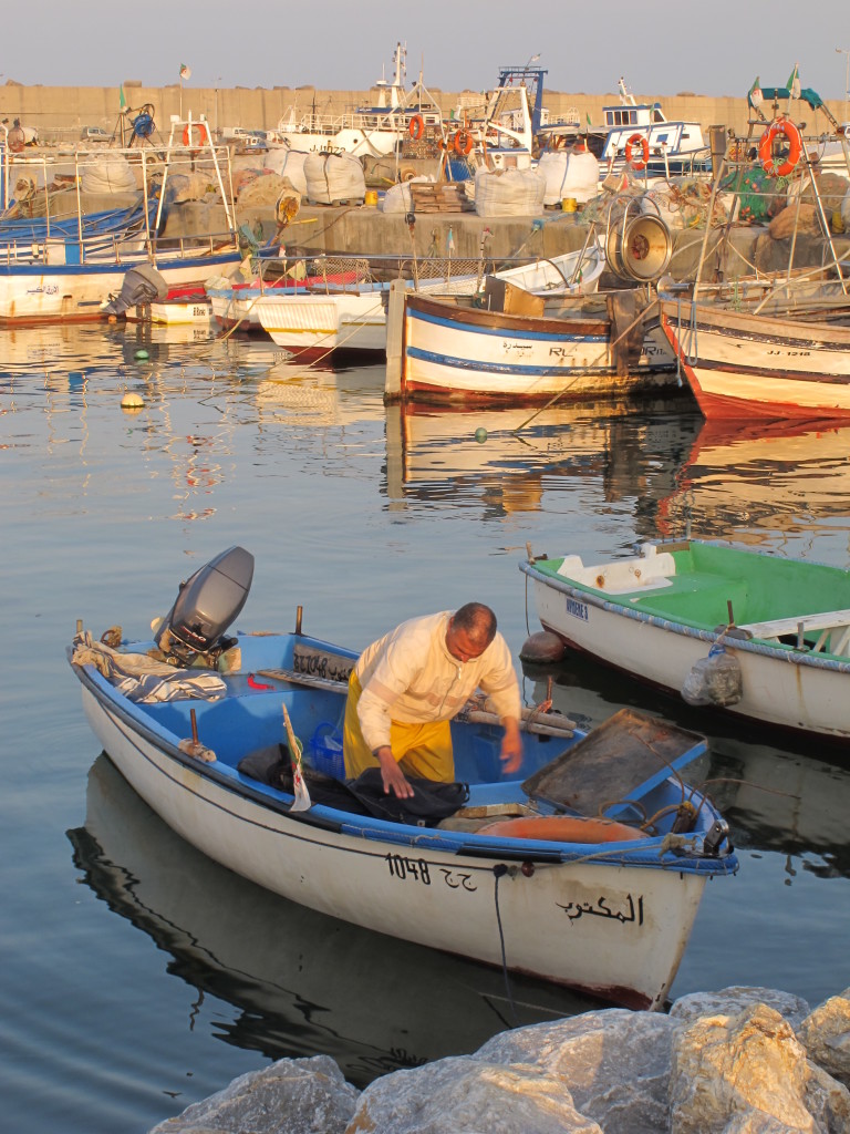 Fishing port in Algeria. © WWF / M. Mabari